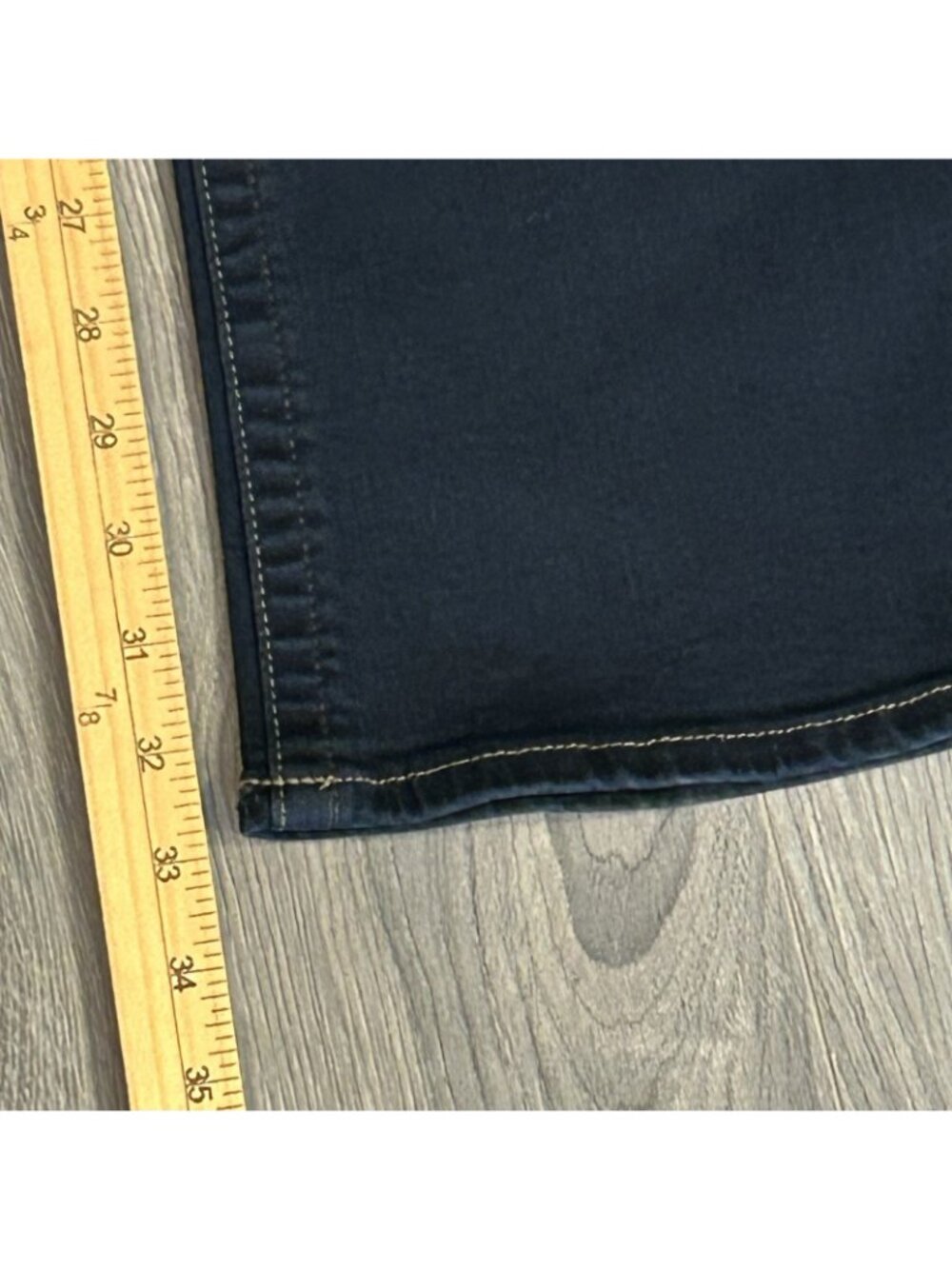 KUT From The Kloth Natalie Flap Pocket Bootcut Jeans Womens 4 Dark Wash Stretch - Picture 15 of 16